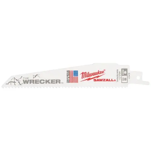 Rabatt Milwaukee WRECKER Tigersågblad